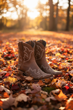 Autumn nature - Outdoor romantic editorial