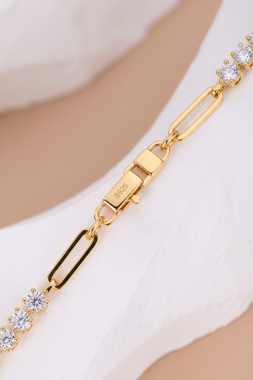 Clip detail - Gold plating quality