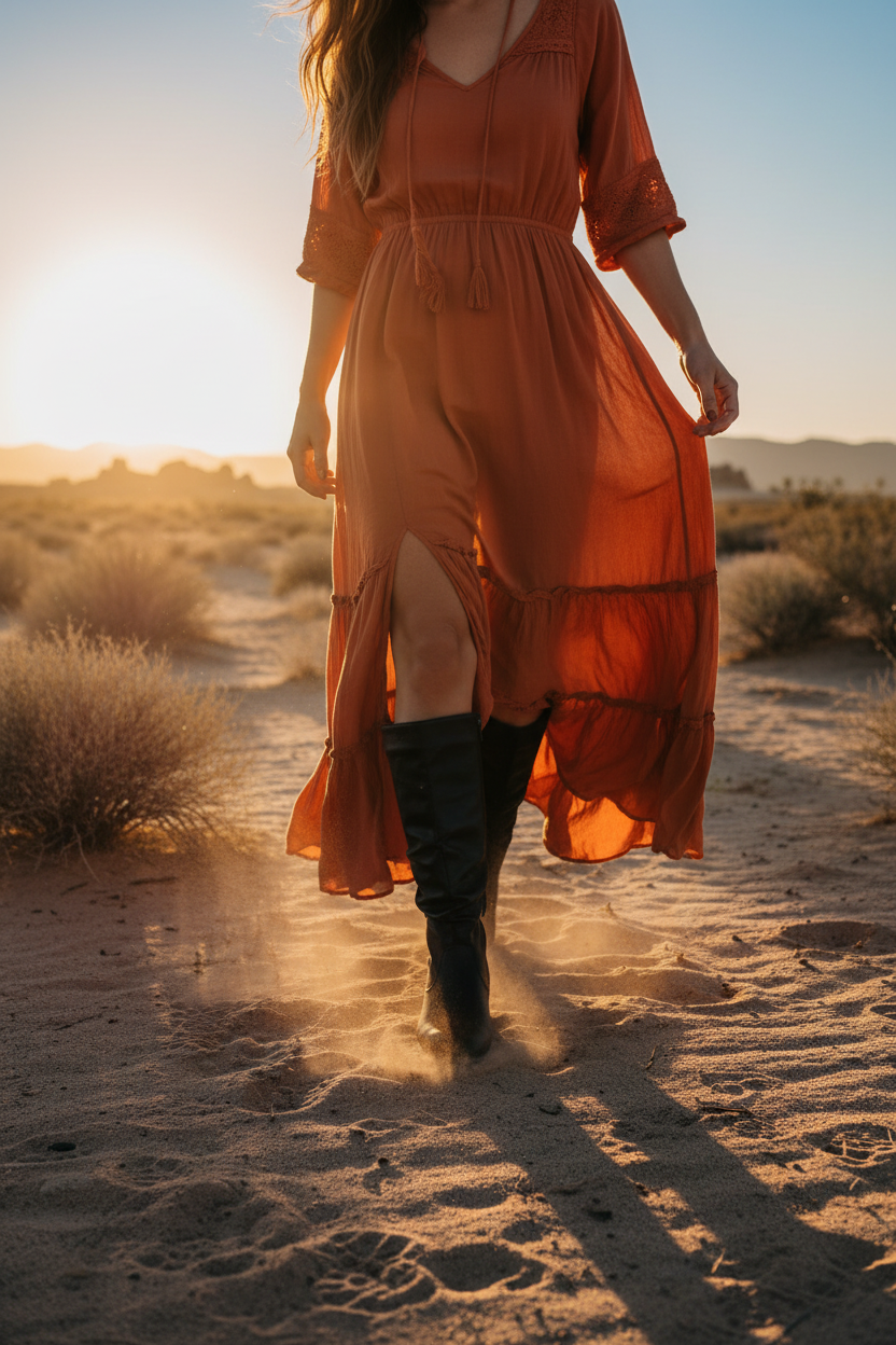 Desert lifestyle - Free-spirited Western vibe