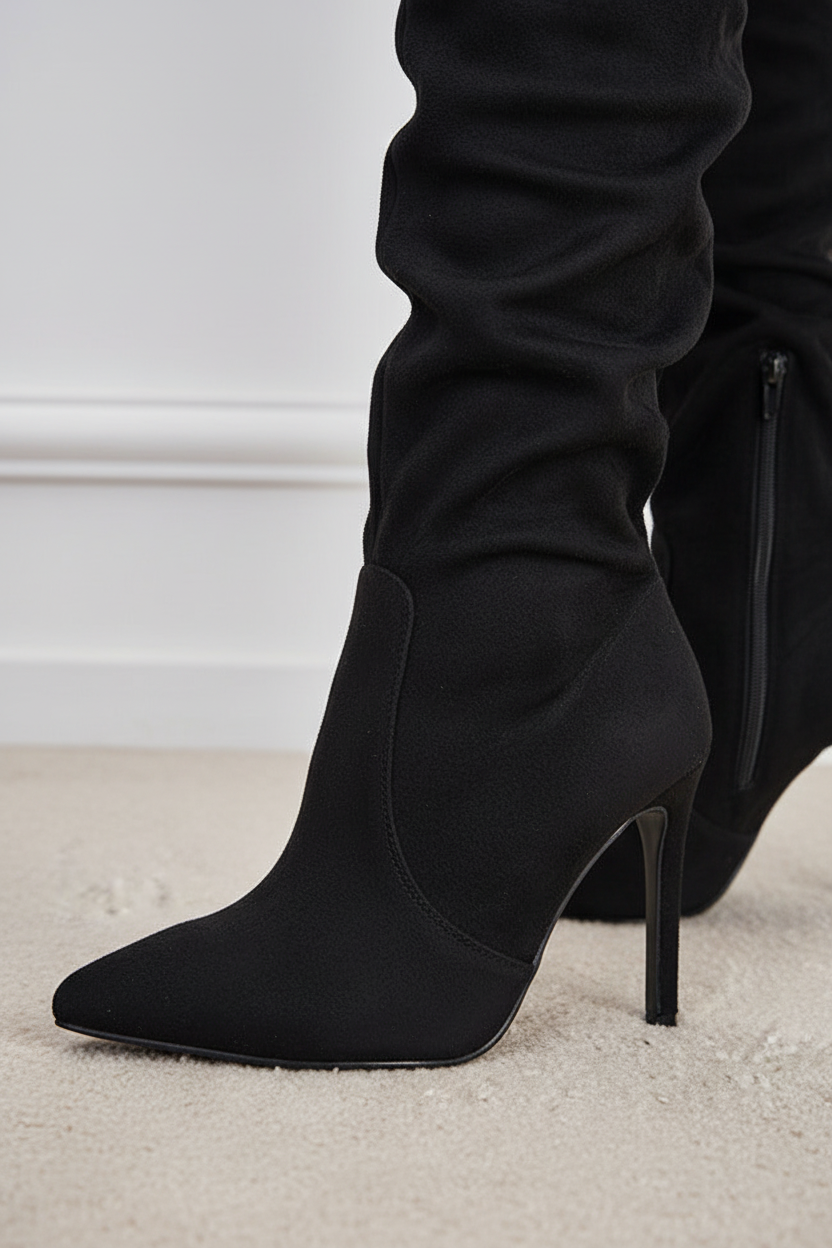 Suede detail - Luxurious texture close-up