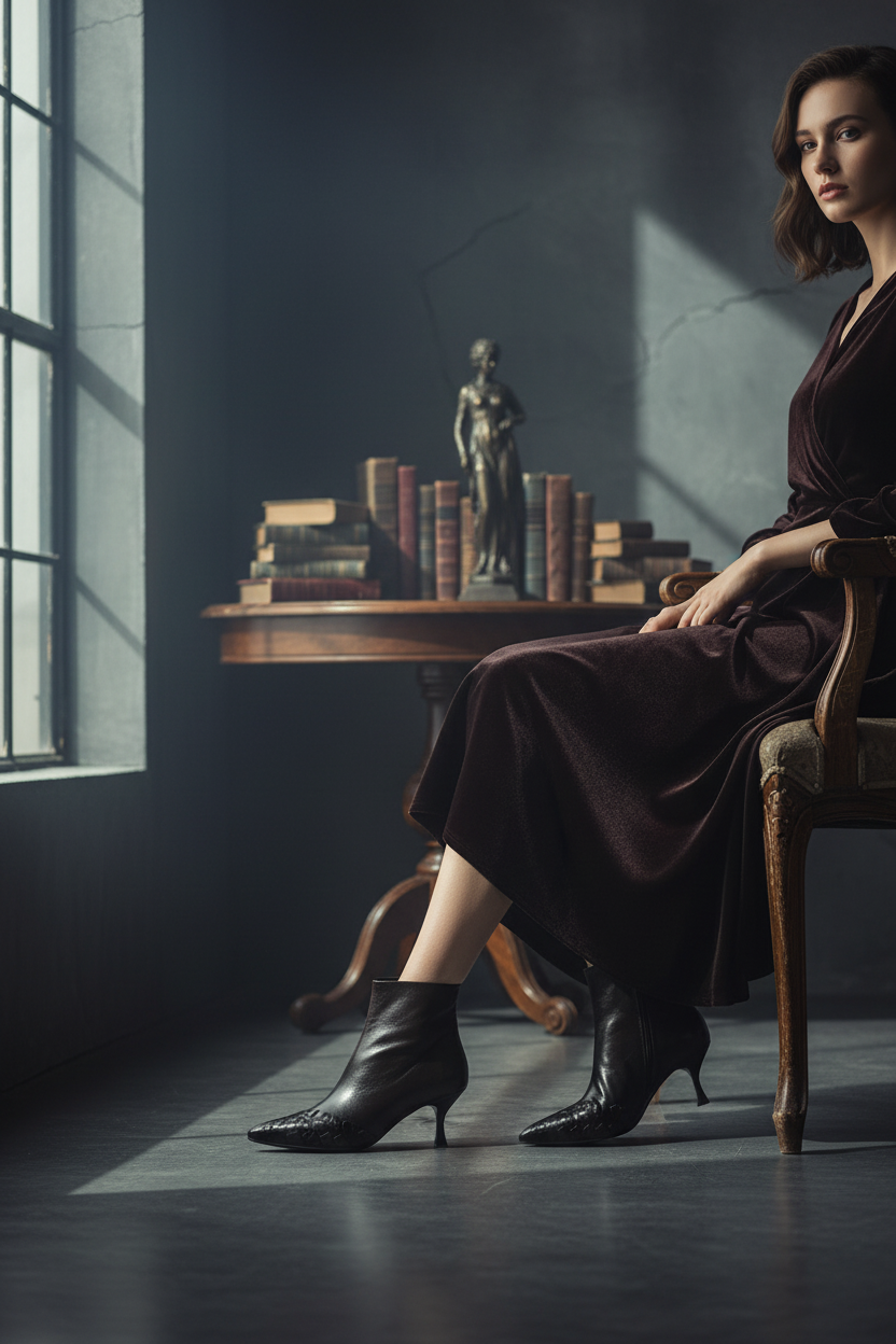 Moody lighting - Dramatic natural light editorial