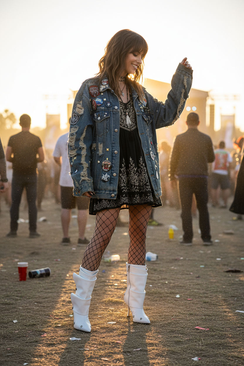 Festival lifestyle - Rock chic vibe