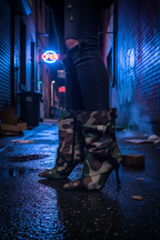 Neon nighttime - Edgy metropolitan