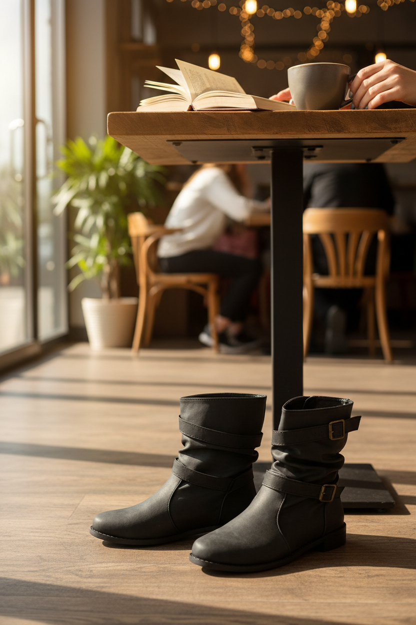 Coffee shop lifestyle - Cozy casual moment