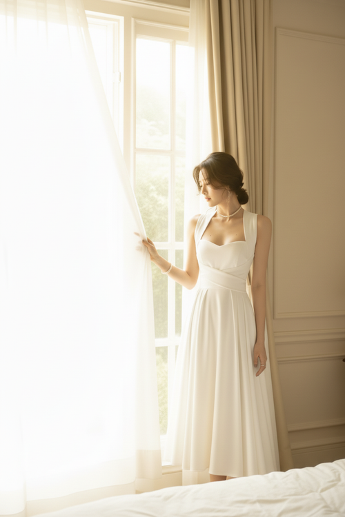 Portrait – Curtain Light