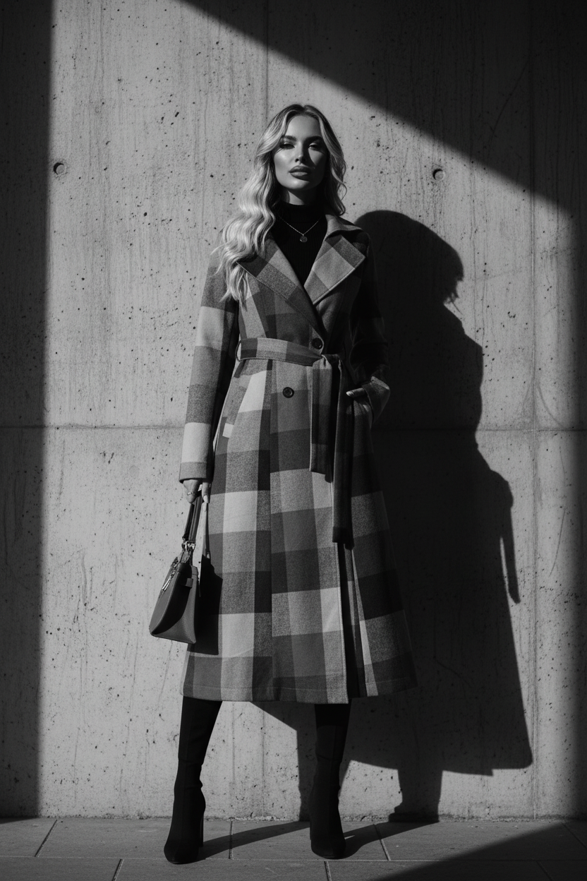 Style 4 - High-Contrast B&W