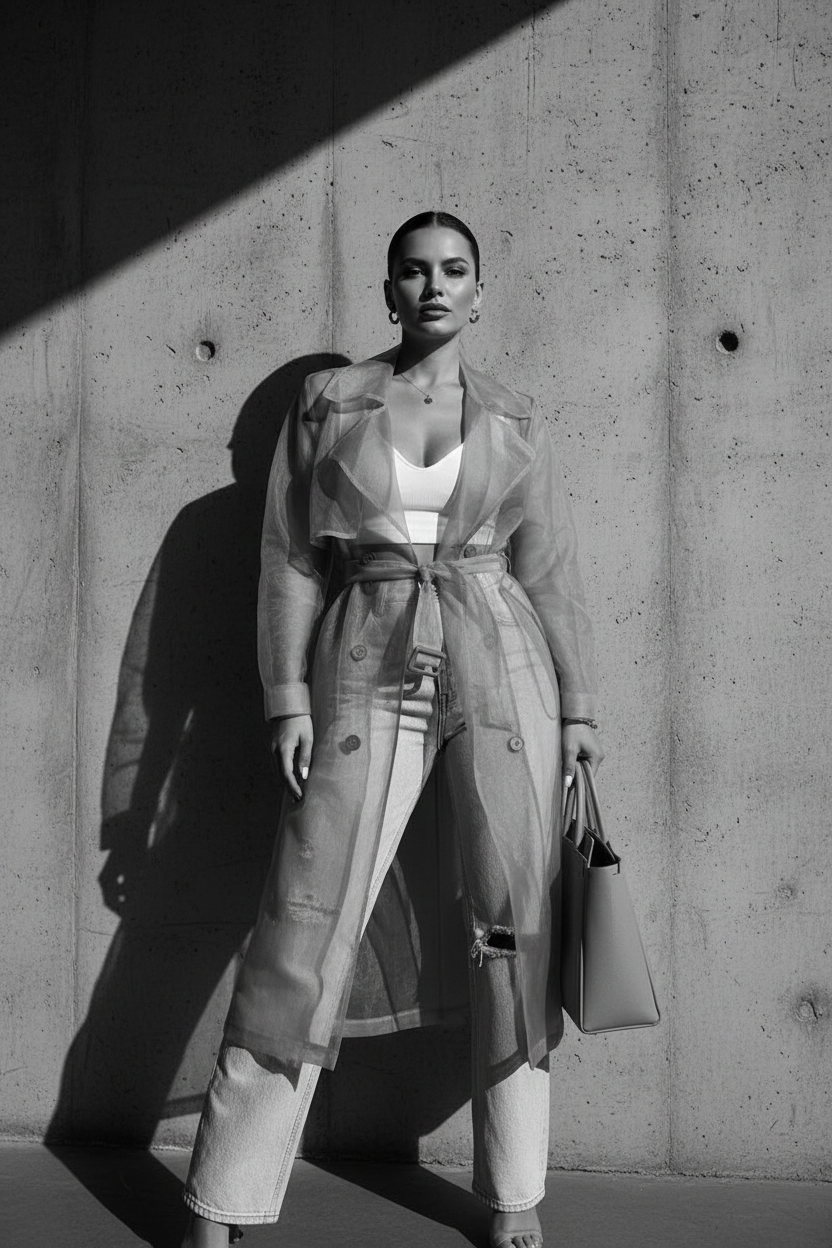 Style 4 - High-Contrast B&W